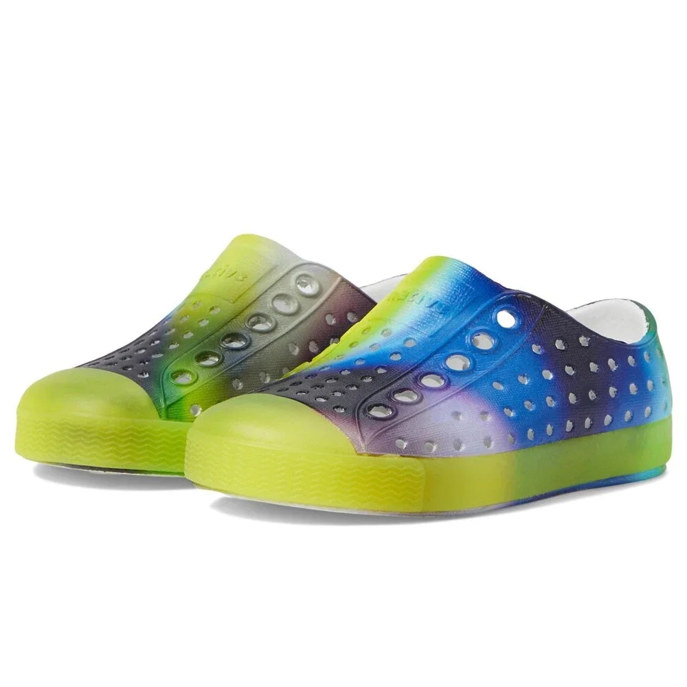 Native Shoes Jefferson 13111501-1057 Toddler 4 Multicolor Slip On Shoes HTAT1710